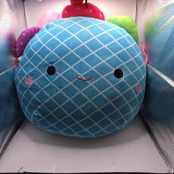 Squishmallows Lot: Bertie 10”, Chelsea & Carmelita 7” – Set of 3 Plush - Picture 2 of 14